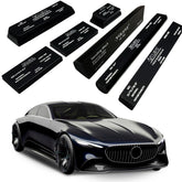 VOLSIVE hand sanding block kit with seven pieces for precise auto body sanding