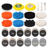 Voltsgt 3-inch sandpaper kit with 60–10000 grit for versatile headlight restoration.