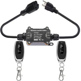 VONVOFF remote control switch waterproof outlet for indoor and outdoor use
