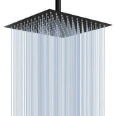 Voolan Rain Shower Head high-flow square design for full-body coverage.