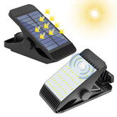 Voominhtec Clip On Solar Light with 3 modes for versatile outdoor lighting