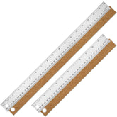 VORIGY 12-inch cork-backed metal ruler for stable, precise measurements.