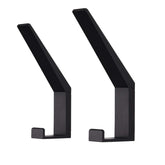 VOROMADU Coat Hooks front view shows a sturdy wall-mounted double hanger for entryways.