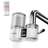 Vortopt carbon block filtration close-up removing impurities for crisper water