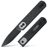 Vosteed Corgi blade closed for compact EDC carry.