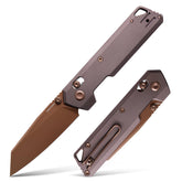 Vosteed Parallel 2-9 inch S35VN blade enables precise everyday cuts.