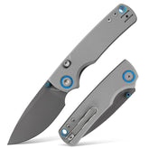 Vosteed Porcupine with gray blade front view for everyday carry convenience.