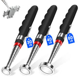 VSKIZ telescoping magnetic pickup tool extended to reach tight spaces.