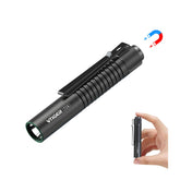 VTIGER T1A mini pocket flashlight beam delivering 1300 lumens for outdoor visibility