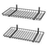WALMANN 12x24 wall-shelves side-view mounting for sturdy garage organization.