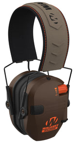 Walkers Razor Slim ear muffs with ultra low-profile cups protect hearing in loud settings.