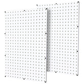 WallPeg pegboard panels white two-panel setup for garage organization