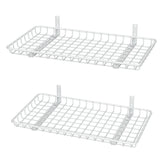WALMANN 12x24 wall shelf pack of 2 with white finish saves floor space for any room