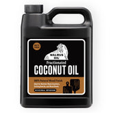Walrus Oil fractionated coconut oil bottle pour for clean, food-safe application.
