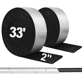 WALSIO foam insulation tape for pipes; 33ft wrap improves heat retention and protection