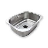 WANANG dishpan close-up in stainless steel 304 showing durable construction.