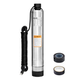 Wassermann 4-inch septic pump stainless steel body boosts durability for long use.