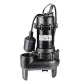 Wassermann sewage pump with auto float switch for reliable basement drainage