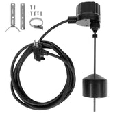 WASSERMANN vertical float switch with 10ft cable for automatic sump pump control.