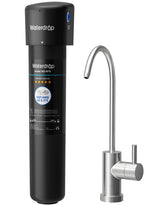 Waterdrop 15UB under-sink filter with faucet provides clean water from the kitchen tap