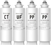 Waterdrop 2TSPP under-sink filter package showing ready-to-install unit
