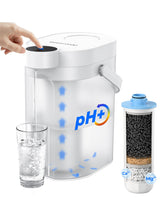 Waterdrop alkaline rechargeable water filter dispenser with 6-stage filtration for fresher-tasting water.