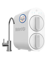 Waterdrop G2 front view of the compact under-sink RO system with clean lines