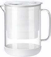 Waterdrop glass water filter pitcher, sleek design for clean water at home