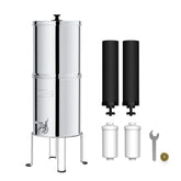 Waterdrop King Tank system on countertop with durable stainless housing
