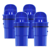Waterdrop replacement CRF950Z pack4 top view enables quick, clean pitcher filtration.