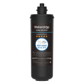 Waterdrop RF10 replacement filter cartridge for under-sink use, reduces contaminants and improves water clarity