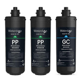 Waterdrop TSA 3-stage under-sink filter promises easy replacement and fresh-tasting water.
