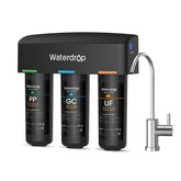 Waterdrop TSB-UF ultrafiltration membrane reduces chlorine and tastes in water.