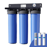 Waterdrop WHF3T-FG system installation diagram for easy setup and cleaner water.