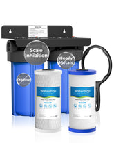Waterdrop whole-house filter system with 1-inch inlet and outlet for steady flow