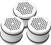 Waterdrop WHR-140 shower filter pack-3 for Culligan heads reduces chlorine.