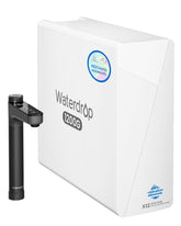Waterdrop X12 alkaline mineral filter adds Ca and Mg for balanced hydration.