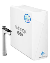 Waterdrop X12 alkaline mineral cross-section showing 11-stage filtration for pure-tasting water