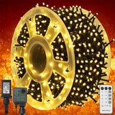 Waterglide 1000 LED bulbs close-up, warm glow ideal for festive decor