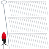 WBCBEC Christmas light stake 12-inch 60-piece pack for sturdy yard displays