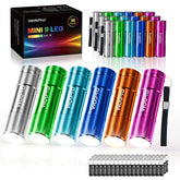 WdtPro LED mini flashlight with blue lanyard, ideal for quick emergency lighting and hand-portable use.
