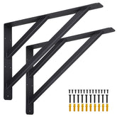 Wdwlbsm heavy-duty wall-mount bracket close-up for sturdy shelf support.