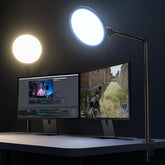Weilisi 10.2-inch ring light on stand with 360° rotation for flexible lighting