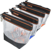 Welkinland 10-Inch Clear Tool Pouch showing contents at a glance for quick grabs.