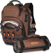 WELKINLAND 70-pocket HVAC tool backpack showing organized compartments for quick tool access on site.