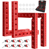 WenCrew 4pc 90-degree corner clamps hold frames securely during setup