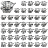 WENORA 50-pack 1/2 inch clamp type cable connectors for durable electrical connections
