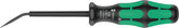Wera 338 actuation tool for terminal block close-up, precise adjustment and durable performance.