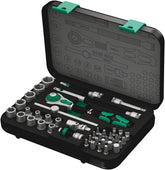 Wera 8100 SA Zyklop ratchet head with lock points for versatile access in tight spaces