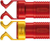 Wera screw gripper attachment on insulated screwdriver tip for secure driving.
